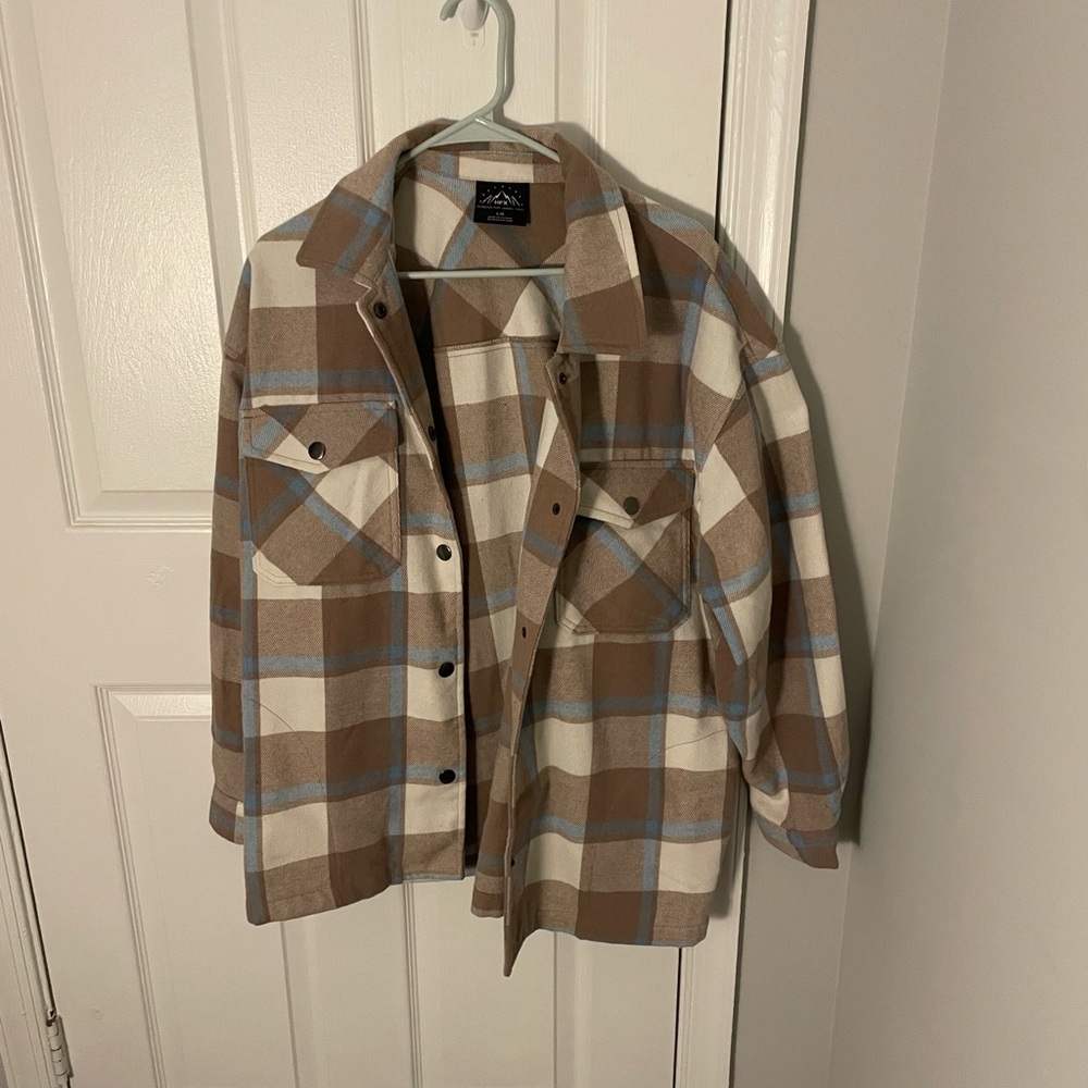 Mountain Khakis Plaid Button-Up Shirt - Brown and Blue